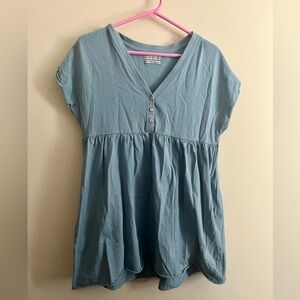 Urban Outfitters Ava Knit Mini Babydoll Dress